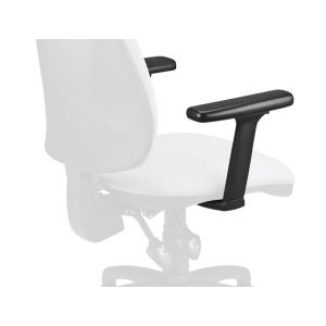 Accoudoirs 3D noirs soft touch pour siège ergonomique