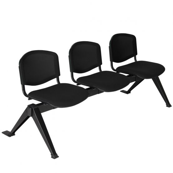 chaise-poutre-en-resille-et-tissu-DINO-T-noir-prosiege