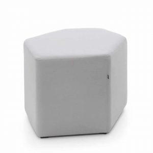 Pouf d'accueil bas design personnalisable BAZALTO-BA