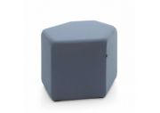 Pouf d'accueil bas design personnalisable BAZALTO-BA 7