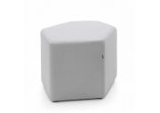 Pouf d'accueil bas design personnalisable BAZALTO-BA 2