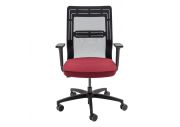 Fauteuil de bureau synchrone en résille et tissu Tanya 5