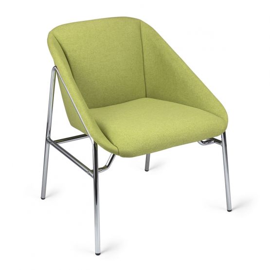 chauffeuse-en-tissu-vert-et-aluminium-poli-BELA-01-prosiege