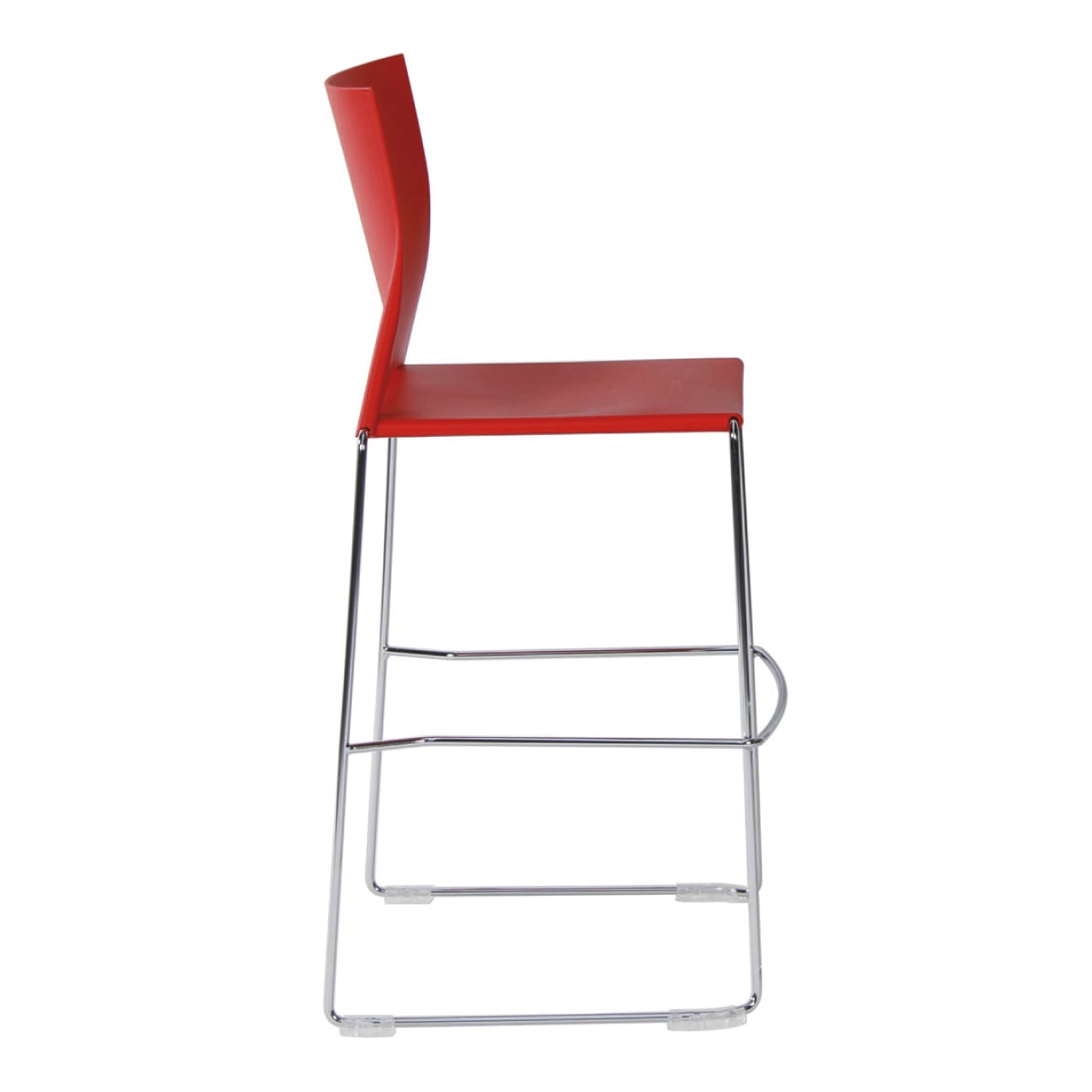 Tabouret haut empilable en polypropylène LINO-H - Prosiege