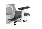 Fauteuil Wi-Max blanc résille avec têtière 7