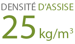 Densité d'assise 25 kg/m3