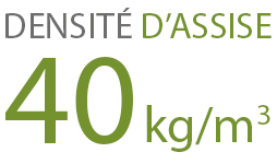 Densité d'assise 40 kg/m3