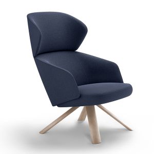 Fauteuil lounge avec têtière Eztia