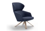 Fauteuil lounge avec têtière Eztia 2