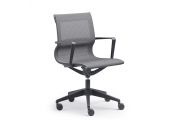 Fauteuil bas dossier Luma noir 4