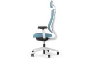 Fauteuil Newback blanc avec têtière 7