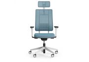 Fauteuil Newback blanc avec têtière 5