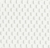 Fauteuil structure blanche dossier résille Tertio — vue 14
