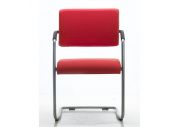Fauteuil moyen dossier piètement luge Zoom 8
