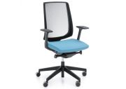 Chaise ergonomique noire résille LightUp 11