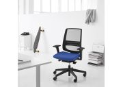 Chaise ergonomique noire résille LightUp 6