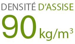 Densité d'assise 90 kg/m3