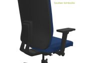 Fauteuil F1 tapissé avec têtière 10