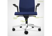 Fauteuil TELA dossier tapissé 5