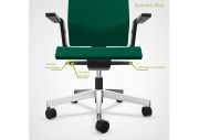 Fauteuil TELA dossier tapissé 6