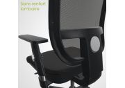 Fauteuil Tertio tout résille 10