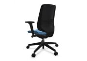 Chaise ergonomique noire résille LightUp 22