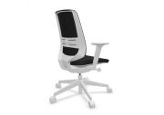 Chaise ergonomique blanche tapissé LightUp 15