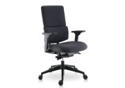 Fauteuil Wi-Max noir tapissé 26