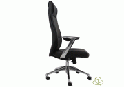 Fauteuil synchrone cuir noir Tery 7