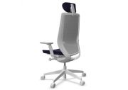 Fauteuil Accis Pro blanc avec têtière 2