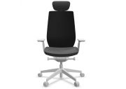 Fauteuil Accis Pro blanc avec têtière 1