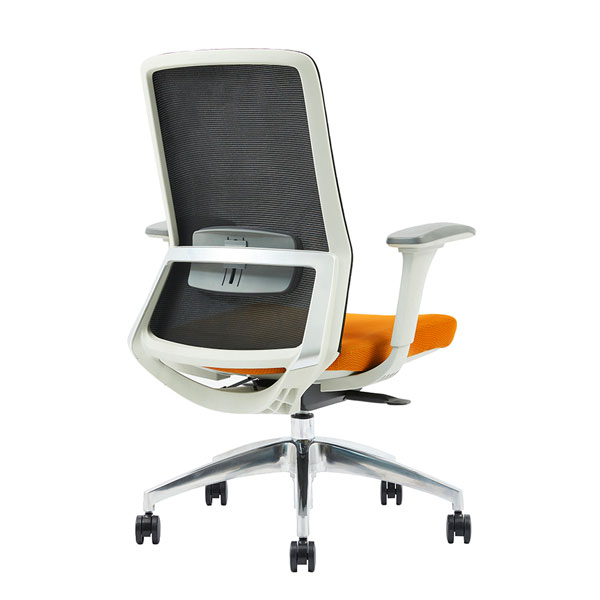 Chaise de direction ergonomique Ergohuman Elite, blanc.