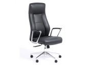 Fauteuil de direction en cuir Amboise 4