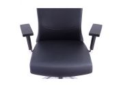 Fauteuil synchrone de direction en cuir véritable Cheverny 10