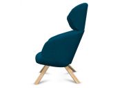 Fauteuil lounge avec têtière Eztia 10