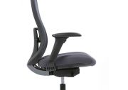 Fauteuil de bureau ergonomique avec têtière Fedo 01 Noir 11