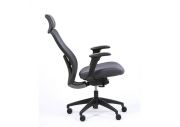 Fauteuil de bureau ergonomique avec têtière Fedo 01 Noir 5