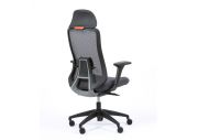 Fauteuil de bureau ergonomique avec têtière Fedo 01 Noir 2