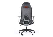 Fauteuil de bureau ergonomique avec têtière Fedo 01 Noir 6