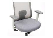 Chaise ergonomique blanche Lando 10