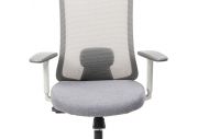 Chaise ergonomique blanche Lando 11