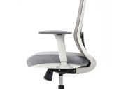 Chaise ergonomique blanche Lando 15