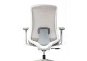 Chaise ergonomique blanche Lando 8