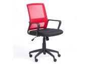 Chaise de bureau avec accoudoirs fixe Liberty 8