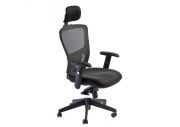 Fauteuil ergonomique en maille et tissu Manteca 2