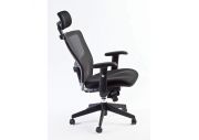 Fauteuil ergonomique en maille et tissu Manteca 3