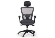 Fauteuil ergonomique en maille et tissu Manteca 1