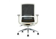 Chaise ergonomique avec soutien lombaire Polar blanc 4