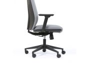 Fauteuil de bureau tapissé Sherman 10