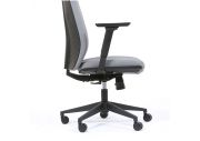 Fauteuil de bureau tapissé Sherman 8